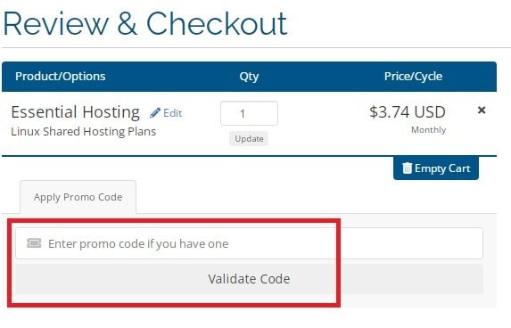 HostNOC Coupon Apply