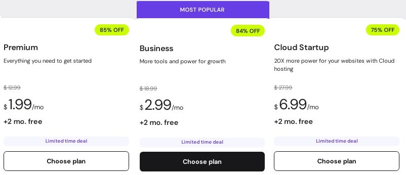 Hostinger Plan and Pricing